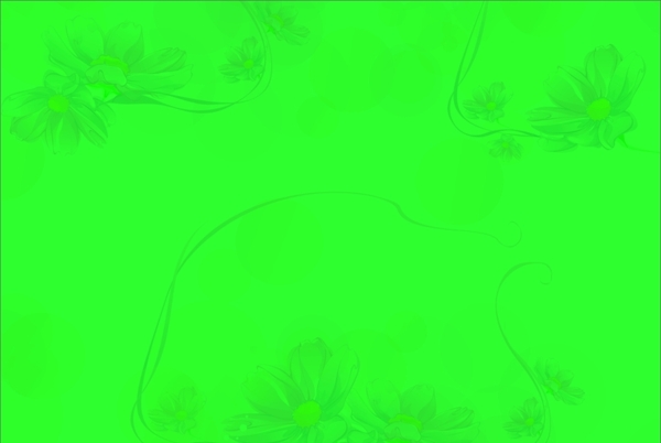 綠色背景