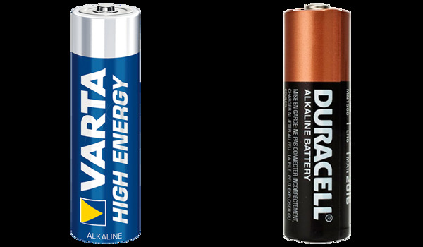 两种颜色电池免抠png透明图层素材