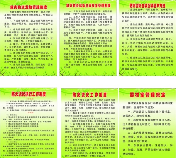 防火減災(zāi)制度