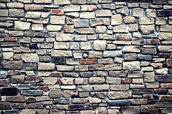 规整的石头墙