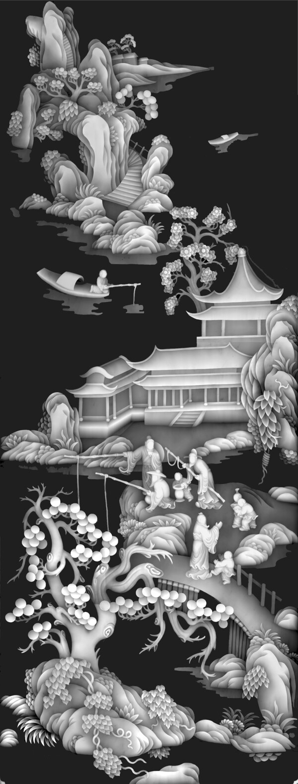 浮雕灰度圖圖片