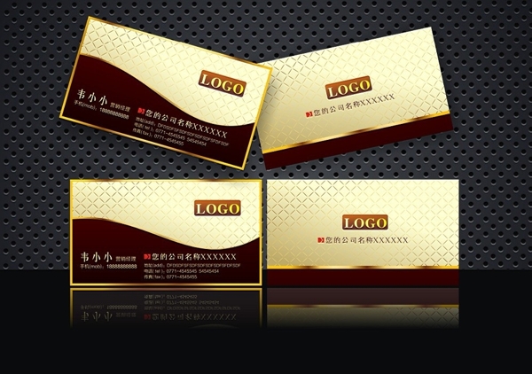 高檔名片圖片