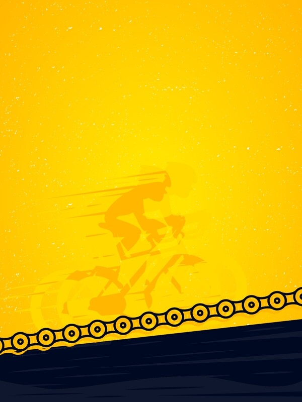 黄色世界自行车锦标赛背景