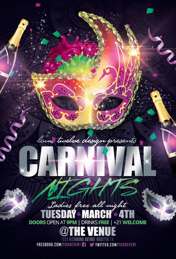 CarnivalNights創(chuàng)意海報(bào)