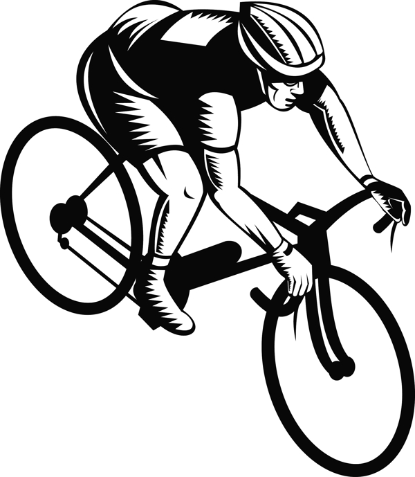 骑自行车的人骑自行车