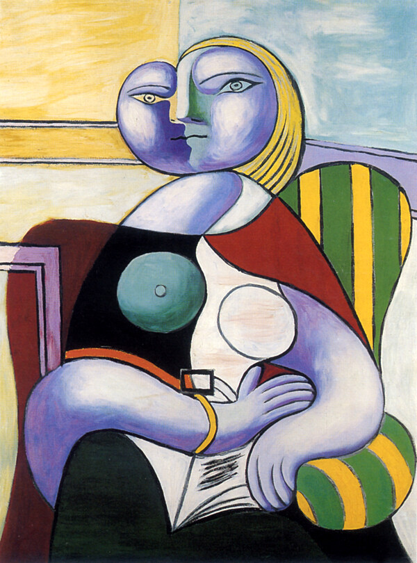 毕加索抽象画