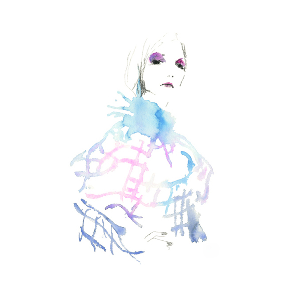 位圖插畫時尚插畫人物插畫藝術效果免費素材