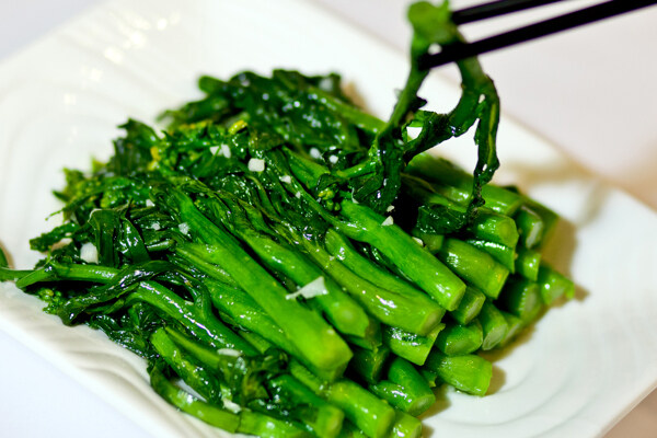 蒜蓉炒菜心圖片