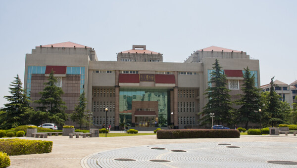 扬州大学逸夫图书馆图片