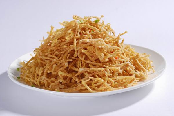 椒鹽金針菇圖片