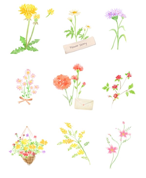 花