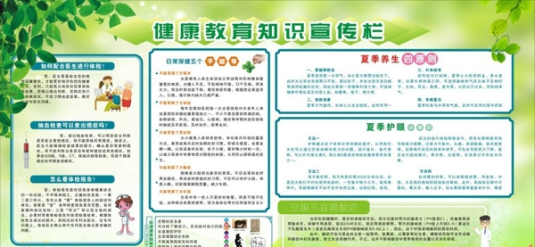 健康教育宣傳欄