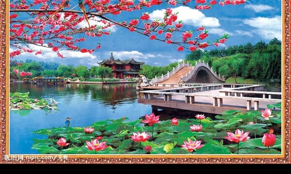 風(fēng)景畫圖片