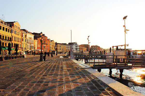 威尼斯码头图片