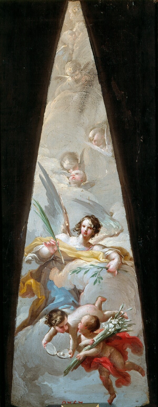 BayeuySubiasFranciscoAtributosdelaVirgenCa.1778画家宗教绘画教会油画人物肖像油画装饰画