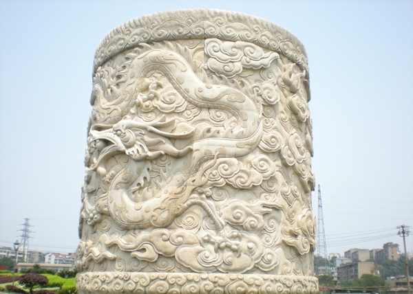 龍石柱圖片