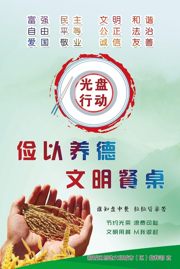 文明餐桌