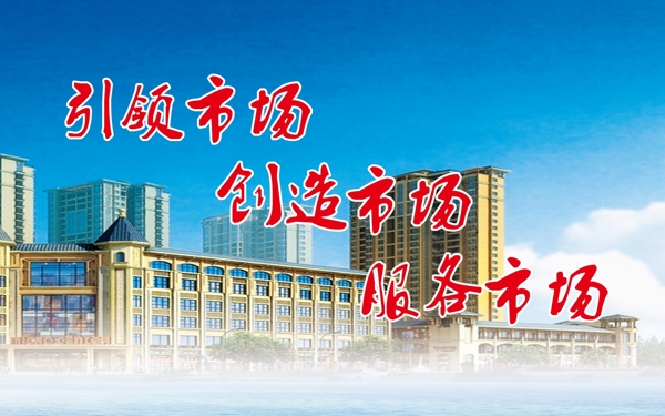 引領市場創(chuàng)建市場服務市場