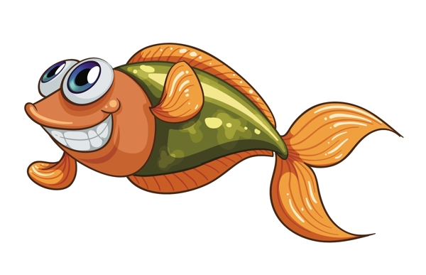 矢量海底動物觀賞魚EPS