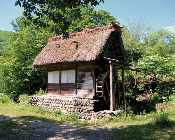木屋草房圖片