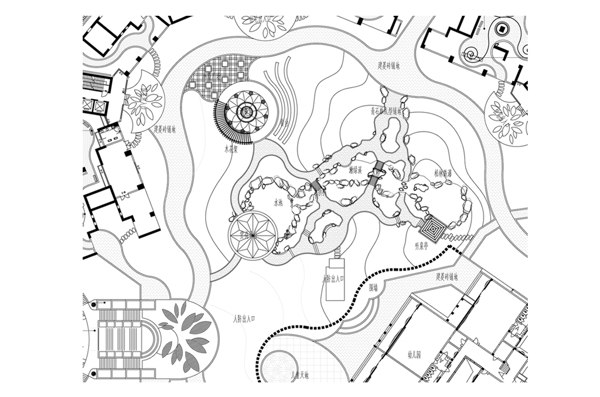 园林景观规划CAD平面图