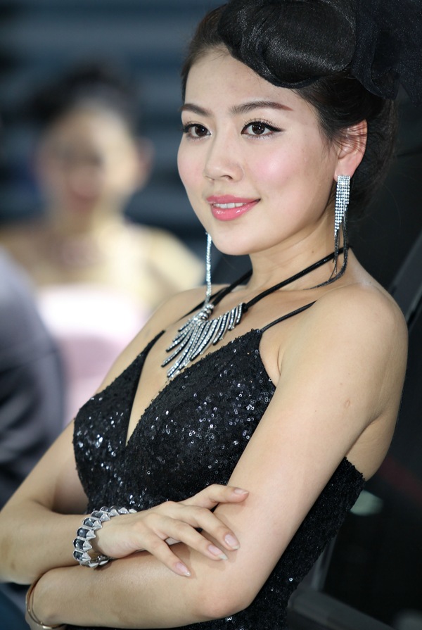 2014北京車(chē)展美女圖片
