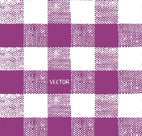 紫色格子布纹背景图片