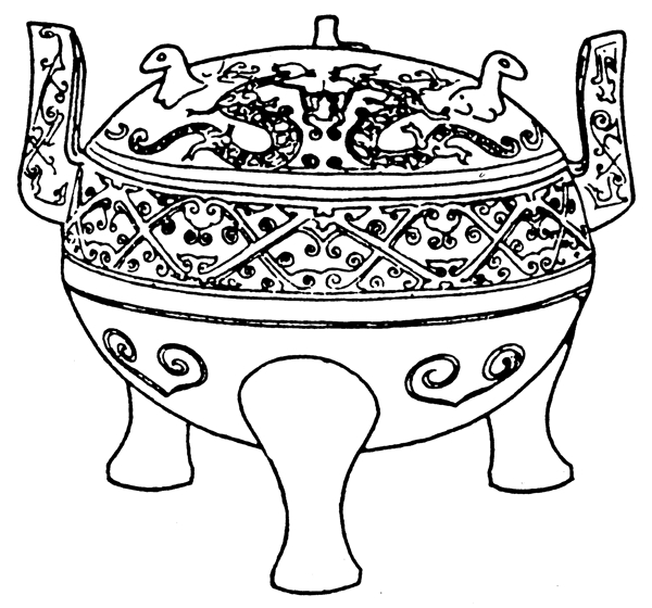 春秋戰(zhàn)國(guó)圖案青銅器圖案中國(guó)傳統(tǒng)圖案106