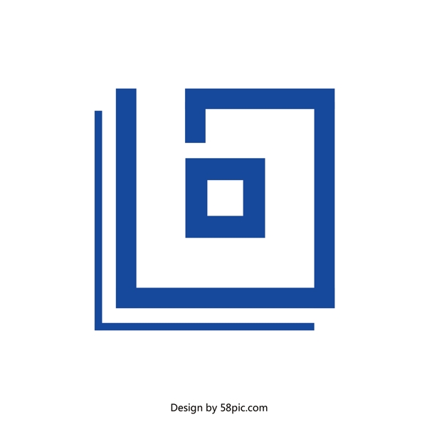 藍(lán)色幾何企業(yè)商務(wù)LOGO
