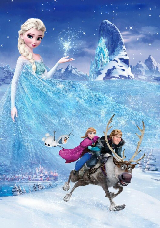 位圖插畫熱門動(dòng)畫冰雪奇緣免費(fèi)素材