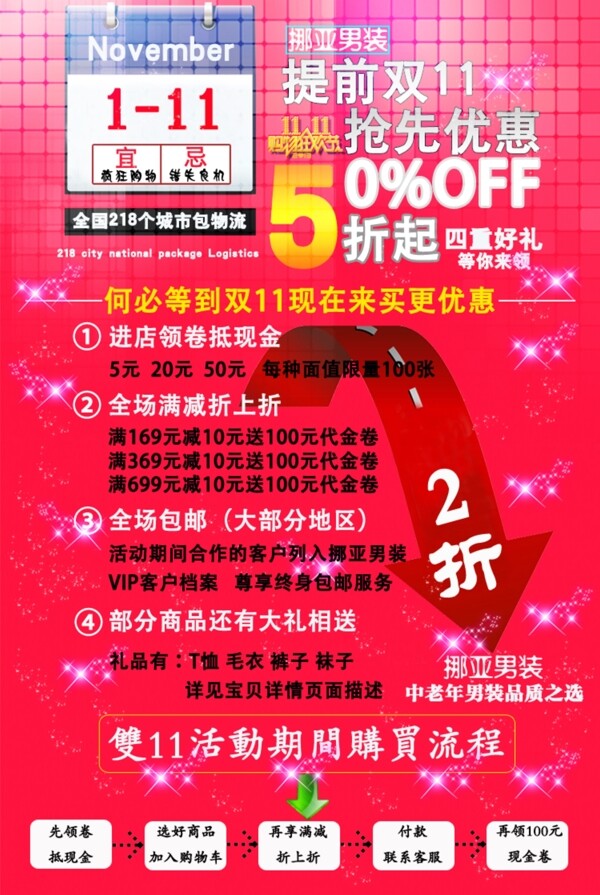 雙11促銷圖片