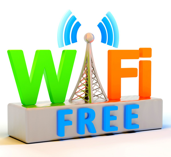 WiFi网络符号意味着覆盖或连接