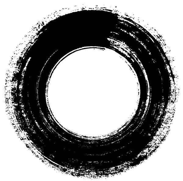 全球首席大百科筆觸水墨墨染點(diǎn)式樣筆刷