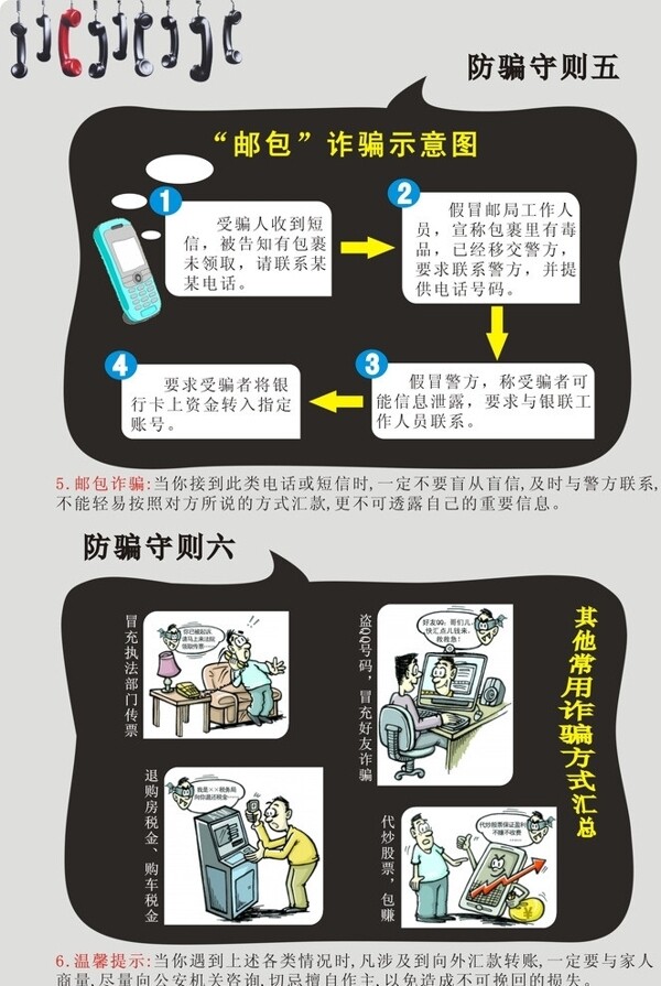 防詐騙宣傳圖片