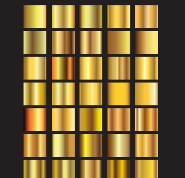 AI金色漸變