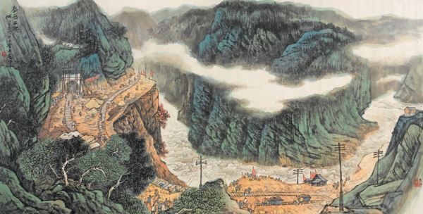 秦嶺工地圖片