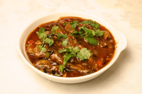 豆豉角黃魚圖片