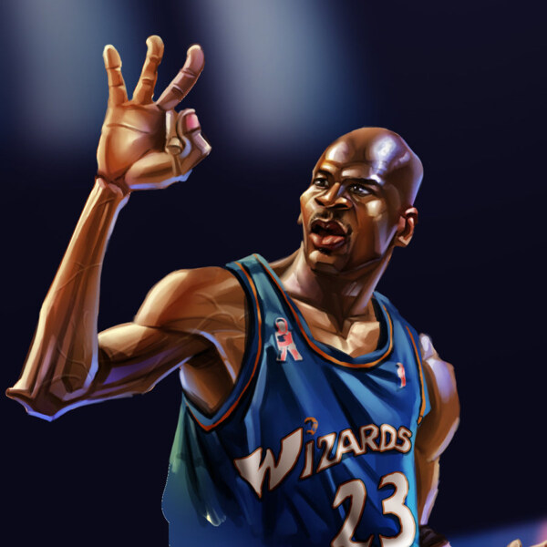 位圖人物球形NBA喬丹免費素材