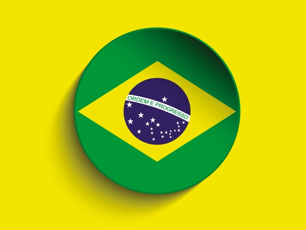 巴西世界杯标志背景