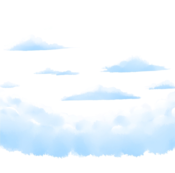 蓝天白云云层云朵