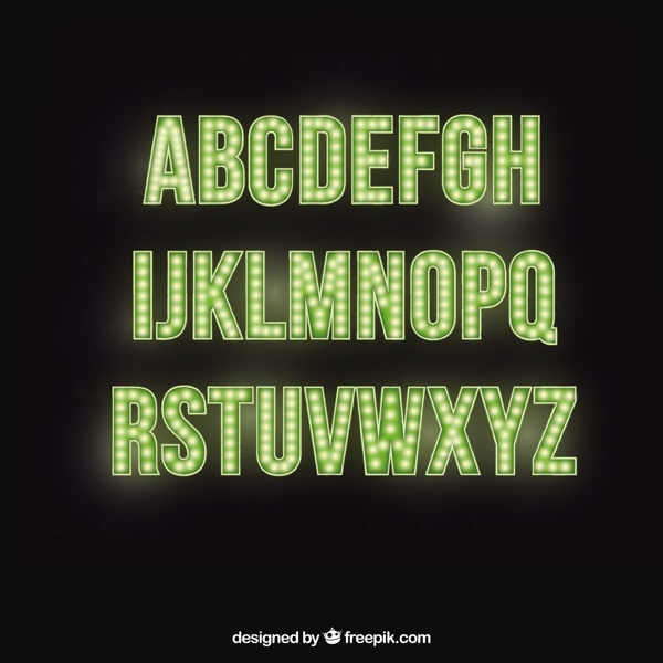 閃亮的字母