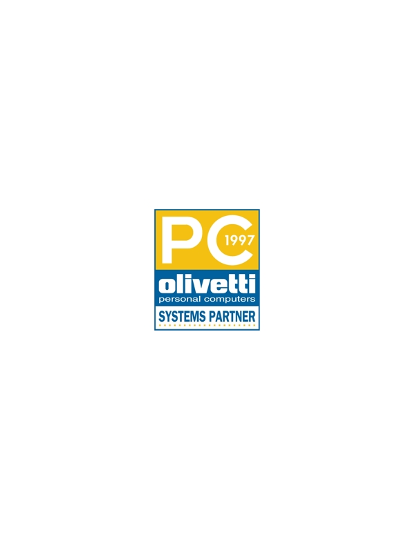 OlivettiPClogo設計欣賞OlivettiPC軟件公司標志下載標志設計欣賞