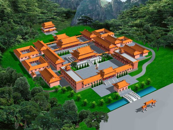古建筑規(guī)劃圖圖片