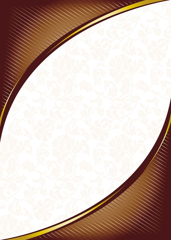 巧克力色的动感线条背景矢量素材