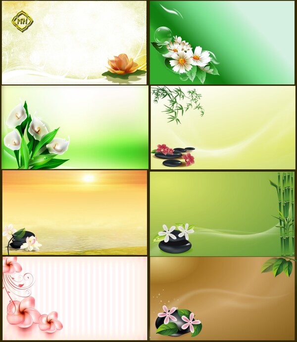 暖色調(diào)背景PSD分層設(shè)圖片