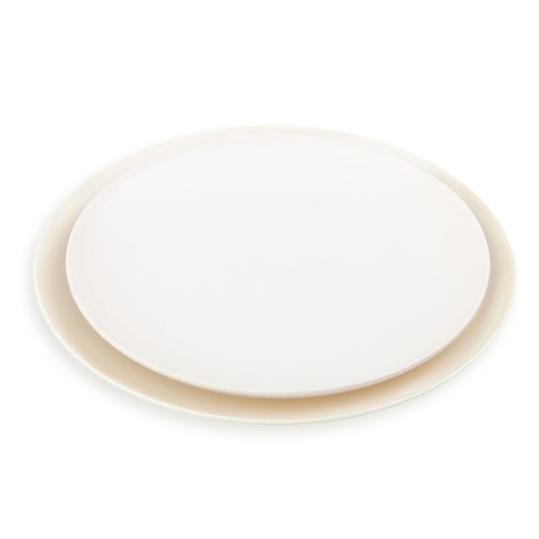 盘子实物大小盘子叠加白色圆形盘