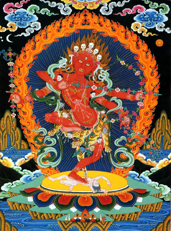 作明佛母圖片
