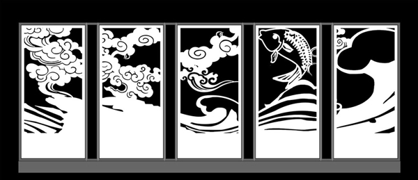 海浪鏤空