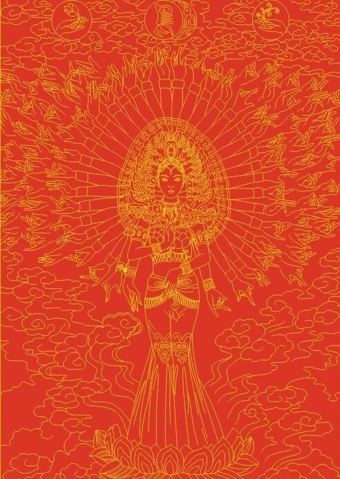 千手觀音圖片