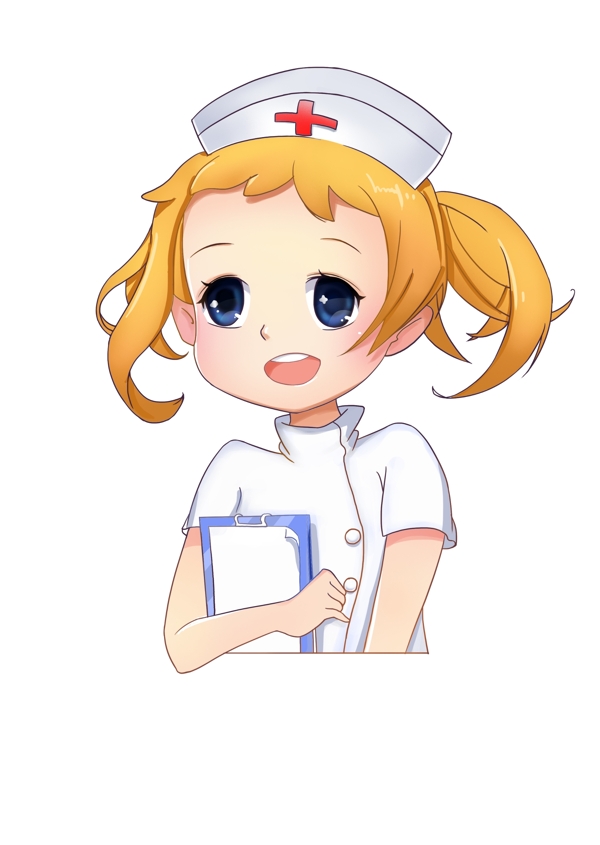 卡通小护士